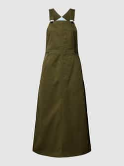 G-Star RAW Mouwloze Jurk Dungaree Groen Dames