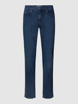 BRAX Straight fit jeans met labeldetail model 'CADIZ'