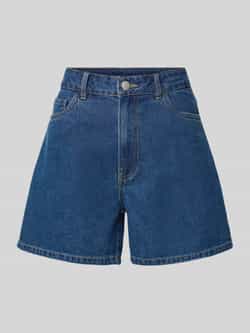 Pieces Regular fit korte jeans van katoenmix model 'ABBI'