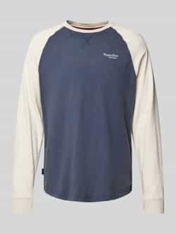Superdry Shirt met lange mouwen en labelstitching