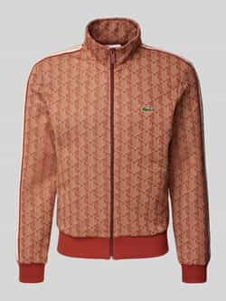 Lacoste Sweatshirt met rits Brown Heren