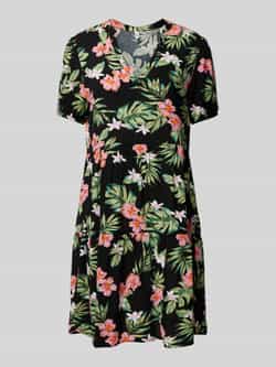 Only Knielange jurk met all-over print model 'NOVA LIFE'