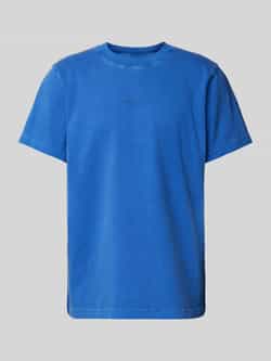 G-Star RAW Overdyed Center Chest Boxy T-Shirt Midden blauw Heren