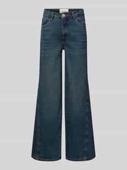 Opus Wide leg jeans met steekzakken model 'Miva soul'