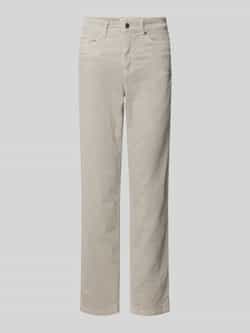 CAMBIO Regular fit broek met paspelzakken model 'PEARLIE'