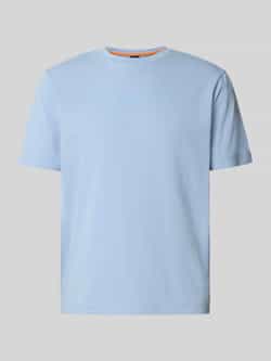 Boss Orange Relaxed fit T-shirt van katoenmix model 'TCHUP'