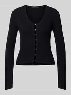 Vero Moda Kort gebreid jack met knoopsluiting