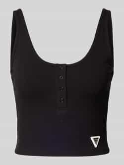 Guess Activewear Korte top met structuurmotief model 'NYRA'