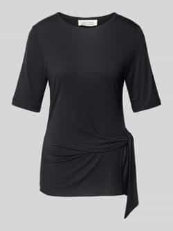GUIDO MARIA KRETSCHMER WOMAN T-shirt met plooien model 'EMINA'