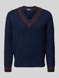 Polo Ralph Lauren Regular fit gebreide pullover van een mix van wol en kasjmier