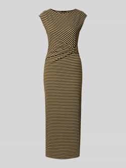 Zero Maxi-jurk met viscose en sierplooien