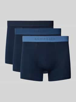 Schiesser Boxershort met elastische logoband in een set van 3 stuks