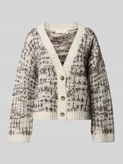 Selected Femme Oversized gebreid jack van een mix van katoen en wol model 'LINDSAY'