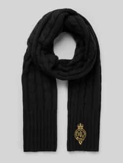 Lauren Ralph Lauren Sjaal met wol en kabelpatroon