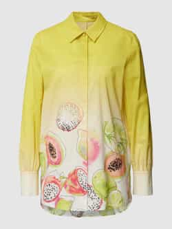 Marc Cain Overhemdblouse met motiefprint