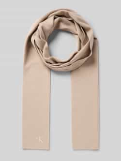 CK Calvin Klein Sjaal van viscosemix met logostitching