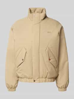 Lacoste Regular fit bomberjack met opstaande kraag