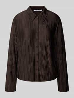 Samsøe Regular fit blouse met plissévouwen model 'SAUMA'