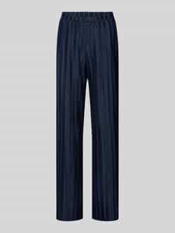 Vila Wide leg stoffen broek met plissévouwen model 'TAHLIA'