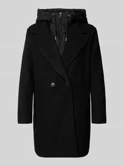 Vero Moda Regular fit lange jas met afneembare binnenkraag model 'GRACE'