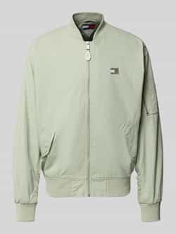 Tommy Jeans Regular fit bomberjack met geribde opstaande kraag
