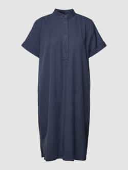 Jake*s Casual Knielange jurk met korte knoopsluiting