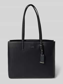 Calvin Klein Medium Shopper Tas Herfst Winter Collectie Black Dames