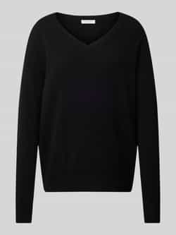 Christian Berg Woman Pullover van kasjmier met V-hals