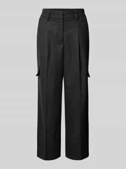 Smith and Soul Baggy fit stoffen broek met persplooien