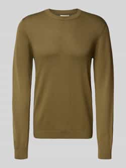 Casual friday Gebreide pullover met ronde hals model 'OSVALD'