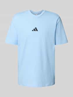 ADIDAS SPORTSWEAR T-shirt met labelstitching en ronde hals