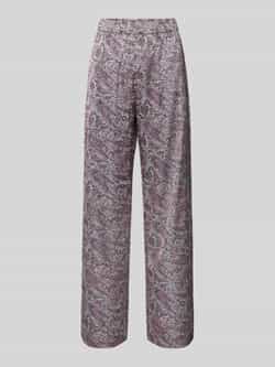 Boss Orange Flared stoffen broek met elastische band model 'Teska'