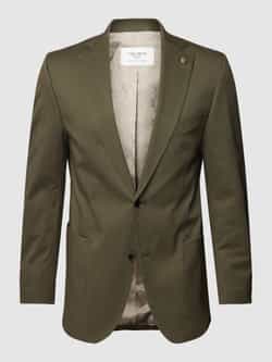Carl gross Slim fit 2-knoops colbert met reverskraag model 'Sander'