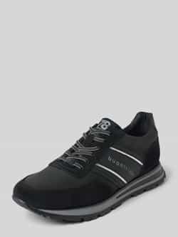 Bugatti Sneakers van leer met labeldetails model 'Philip'