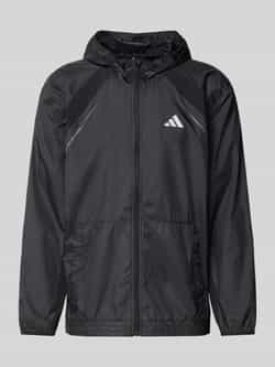 Adidas Training Regular fit windbreaker met logoprint model 'Tech'