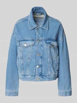 ARMEDANGELS Jeansjack met platte kraag model 'PAASITHE'
