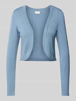 Kaffe Bolero met opengewerkte voorkant model 'ASTRID'