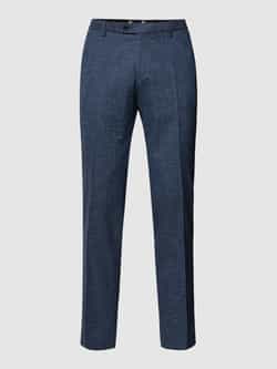 CG Club of Gents Slim fit pantalon in gemêleerde look model 'Paco'