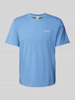 Pepe Jeans T-shirt met labelstitching model 'DAMIAN'