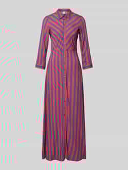 YAS Maxi-jurk met knoopsluiting model 'SAVANNA'