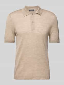 Maerz muenchen Regular fit poloshirt met ribboorden