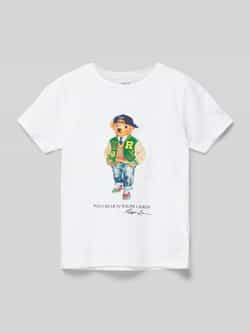 Polo Ralph Lauren Kids Regular fit T-shirt met ronde hals
