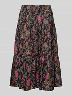 LOLLYS LAUNDRY Midirok in laagjeslook model 'Morning'