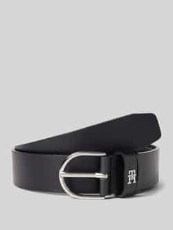 Tommy Hilfiger Leren riem met labelapplicatie model 'ESSENTIAL EFFORTLESS'