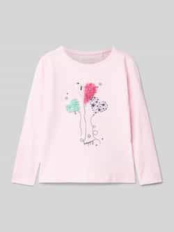 BLUE SEVEN Shirt met lange mouwen en motiefprint