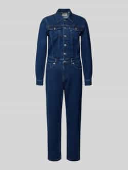 Pepe Jeans Getailleerde jumpsuit van katoenmix model 'VALA'