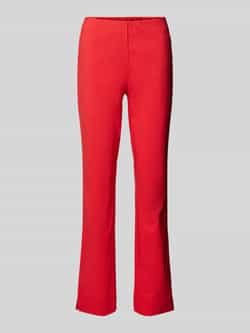 STEHMANN Regular fit broek met siernaden model 'INA'
