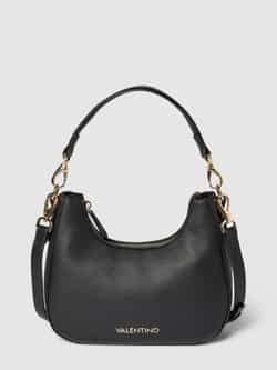 Valentino by Mario Valentino Zwarte Schoudertas met Verstelbare Band Black Dames