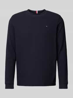 Tommy Hilfiger Regular fit shirt met lange mouwen en labelstitching