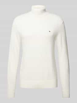 Tommy Hilfiger Coltrui met logostitching model 'PIMA'